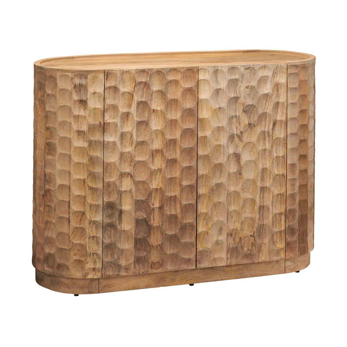 2 door organic tactile cabinet