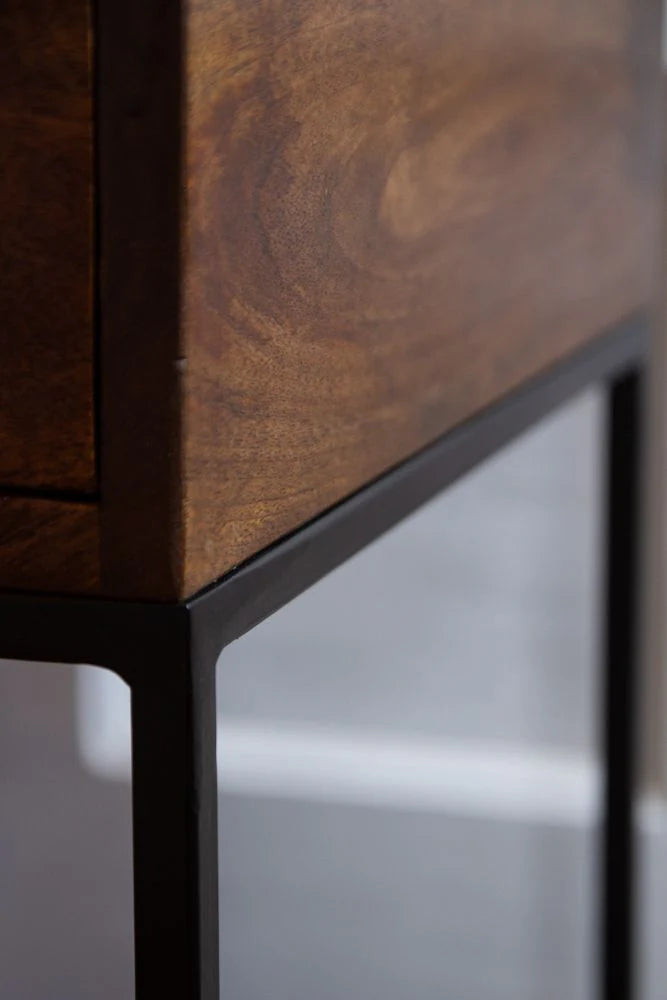 2 drawer bedside storage