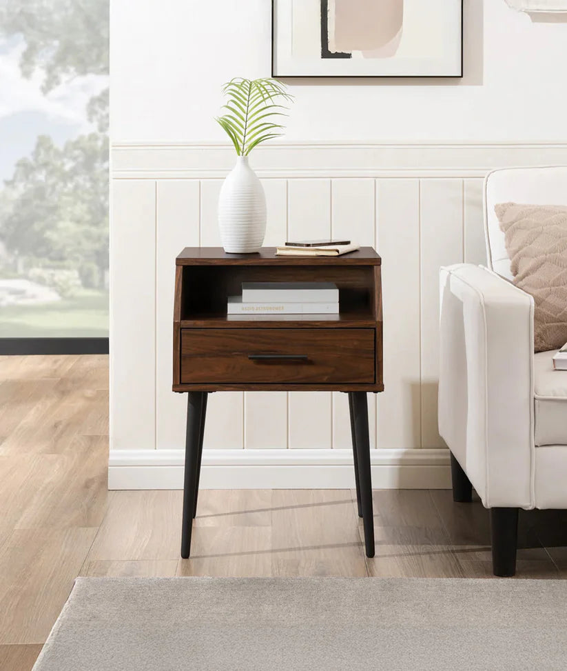 2 drawer side table