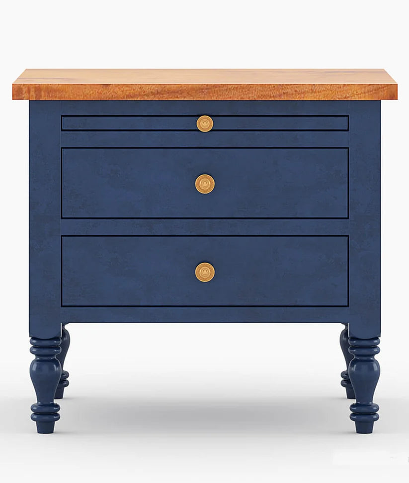 2 drawer tray nightstand
