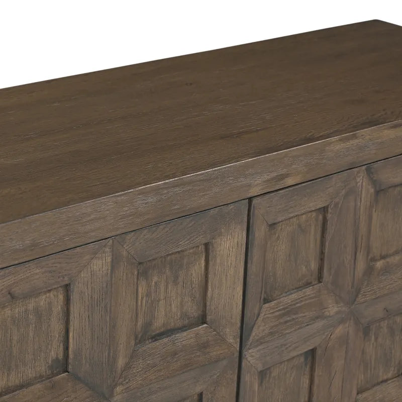 3 door mango wood sideboard