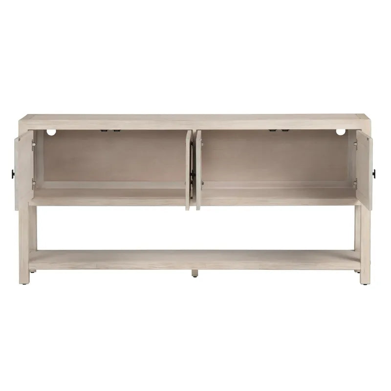 4-door storage console