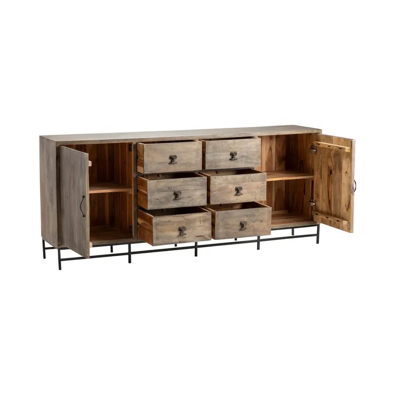 6 drawer sideboard