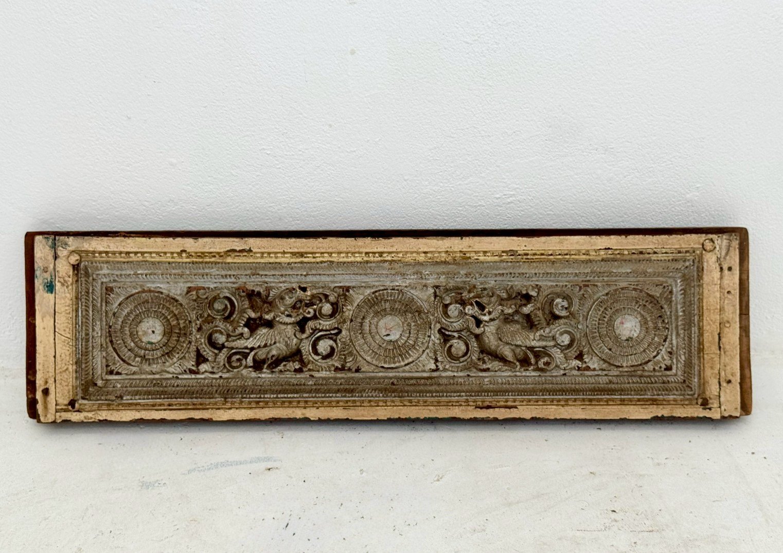 Antique wood panel