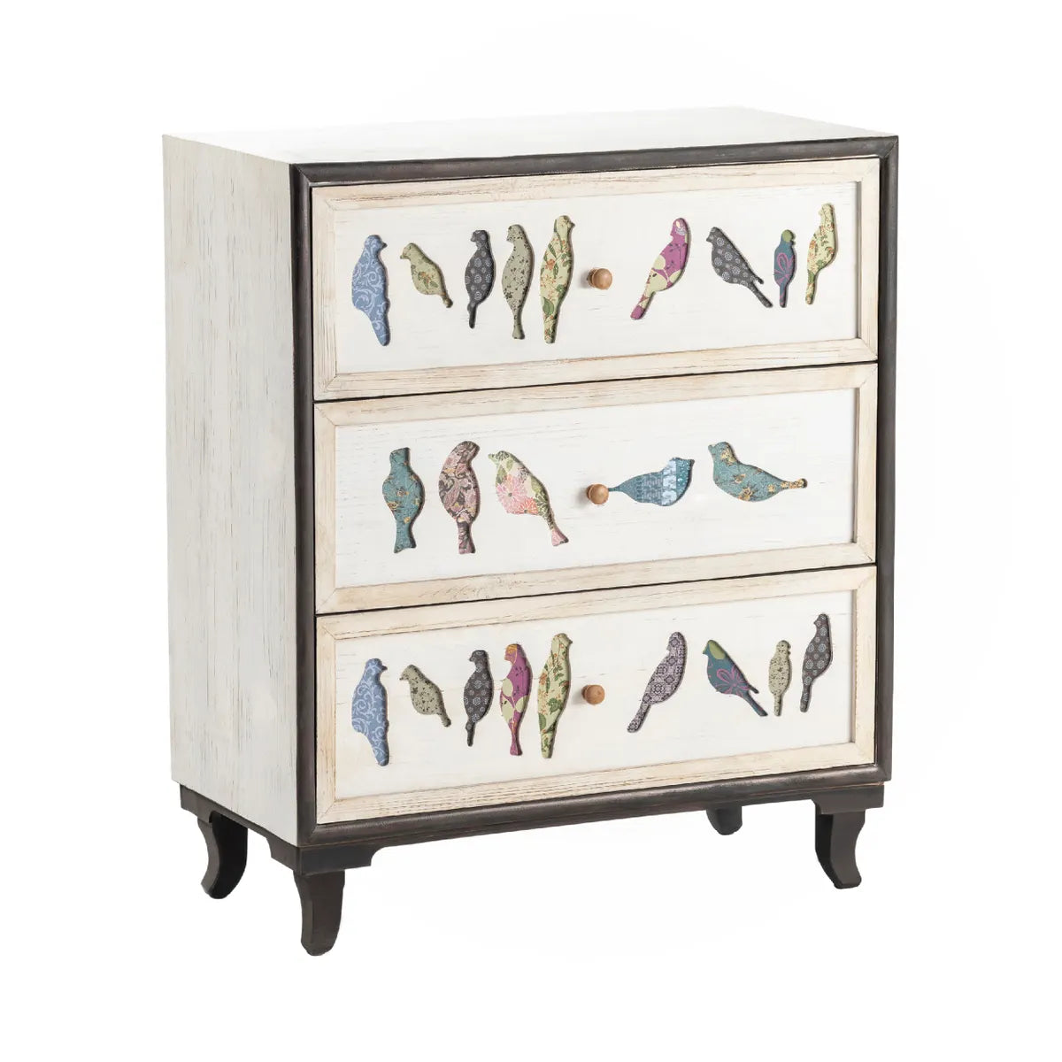 Chirp three drawer chest