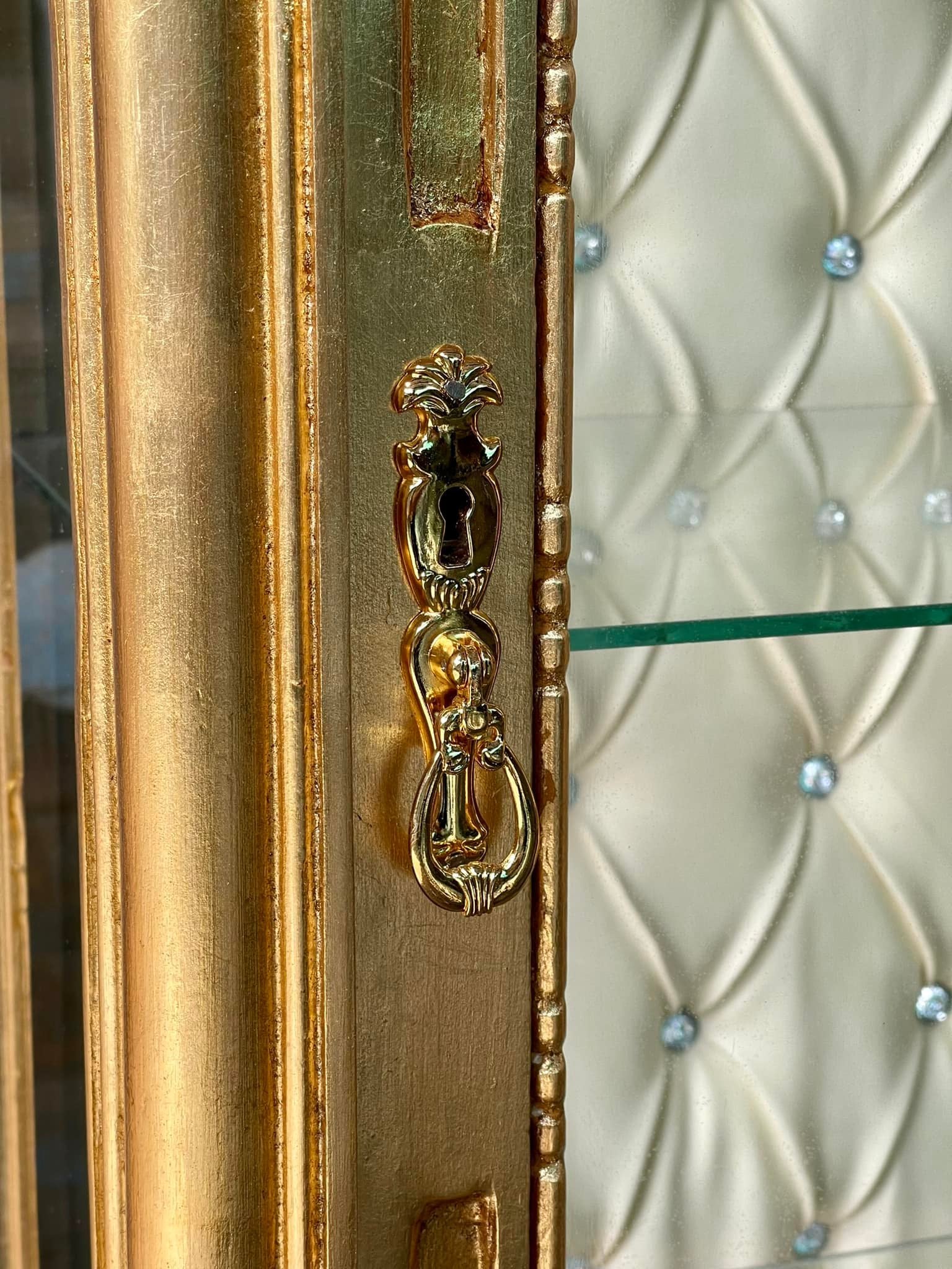 French style display cabinet