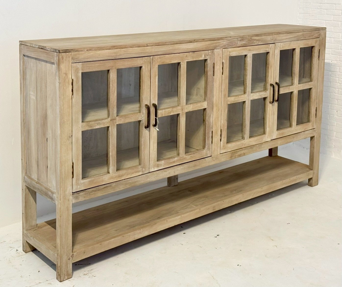 Glass Panel Sideboard