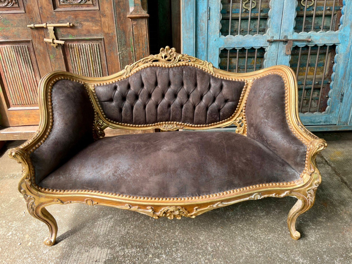 Gold Frame sofa