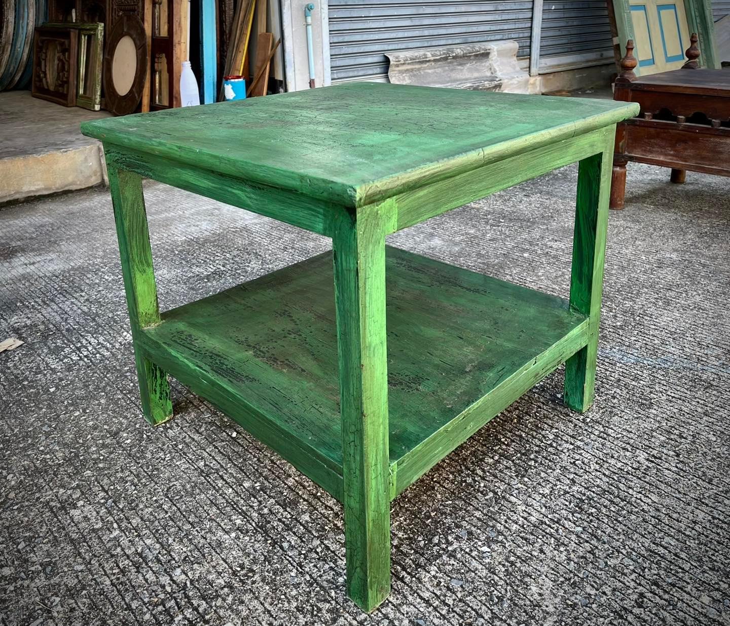 Green Center Table
