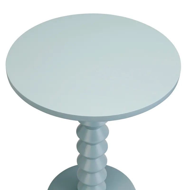 Green accent table