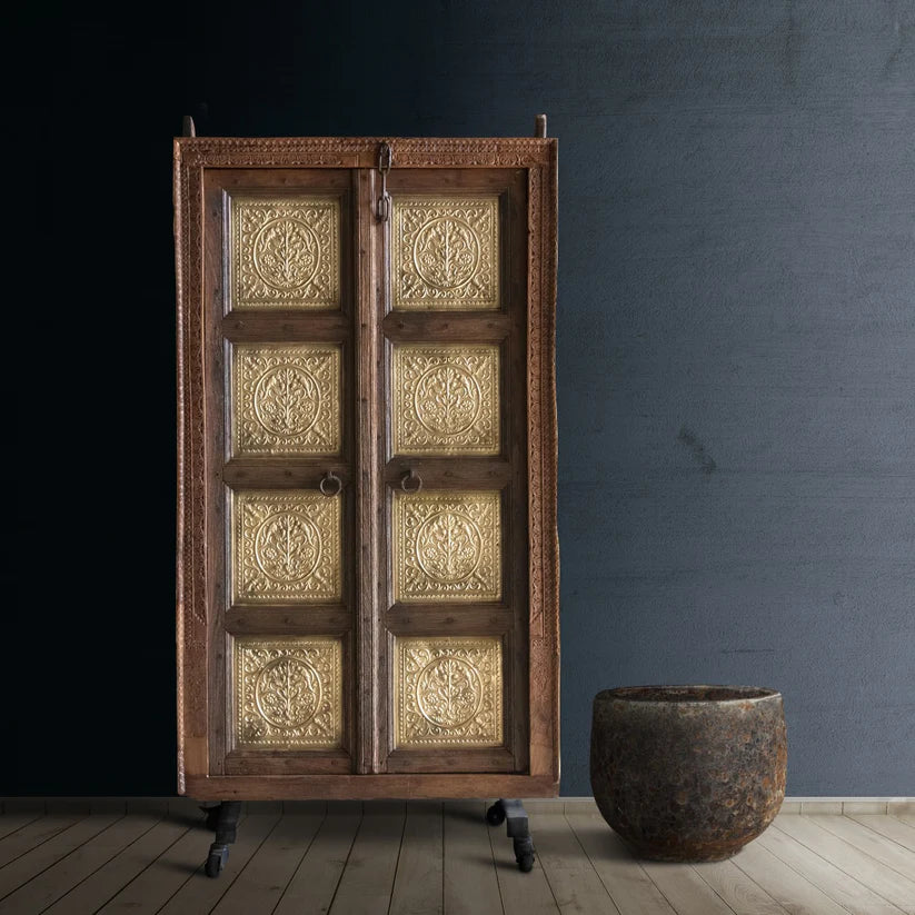indian carved wooden doors