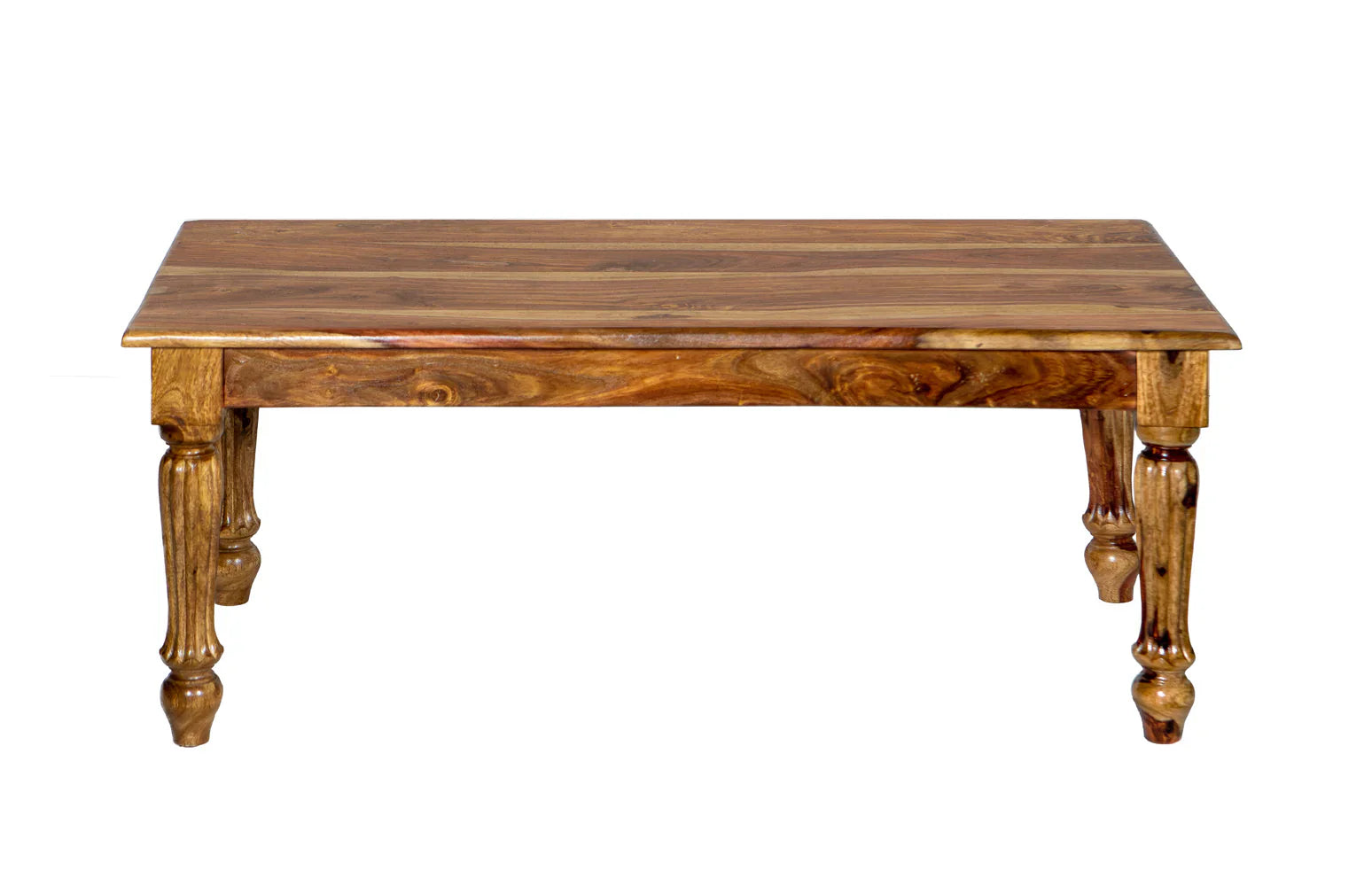 sheesham wood table, coffee table, rectangular table, teak finish table, carved leg table, turned leg table, baluster leg table, colonial table, traditional table, indian rosewood, living room table, statement coffee table, handmade coffee table, artisan made table, premium wood table, quality furniture, durable table, sturdy table, timeless table, elegant table, unique table, sculptural table, focal piece table, handcrafted in india, sustainable sheesham, natural wood grain, teak brown finish, warm wood to