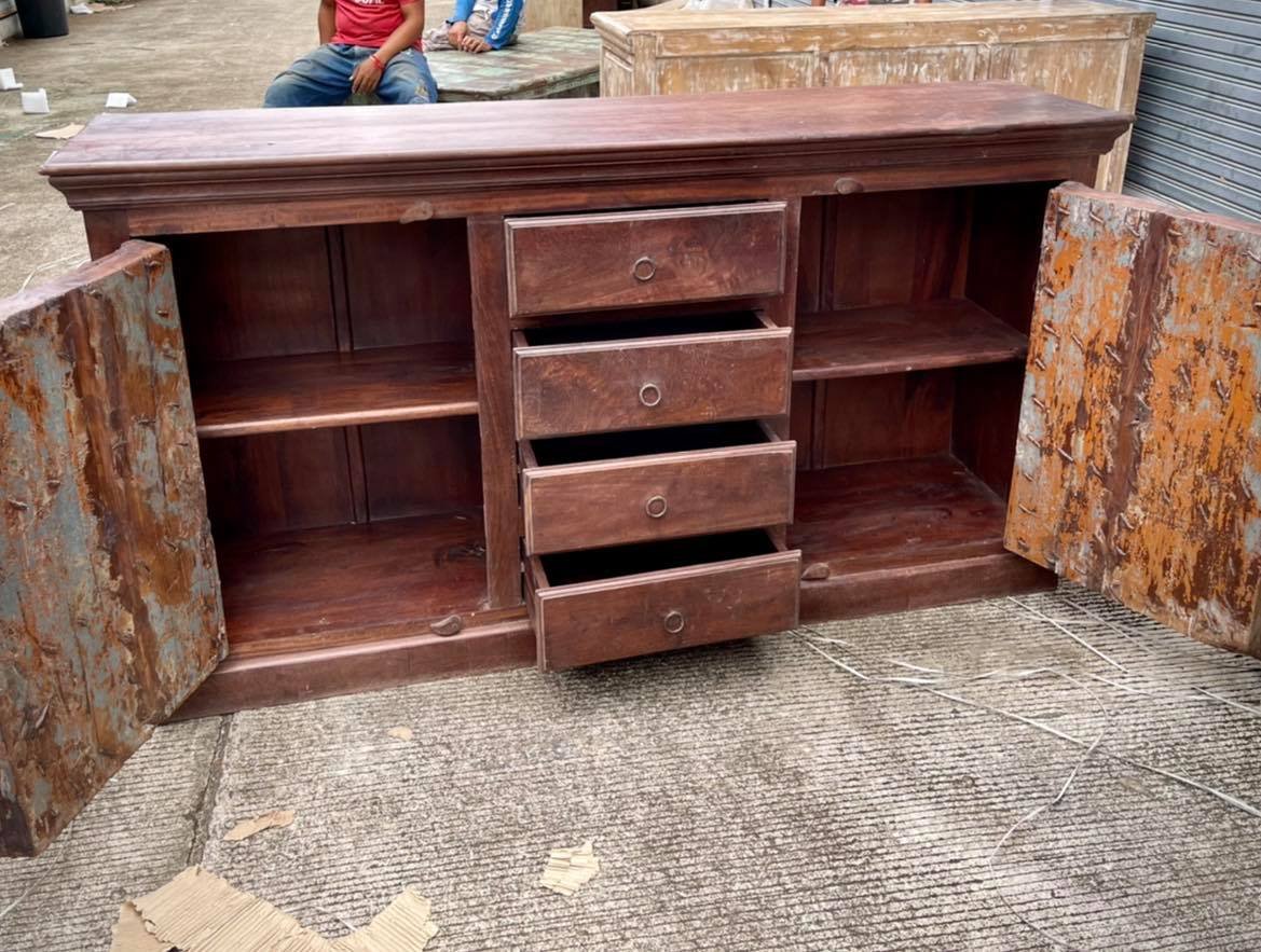 Indian brass sideboard