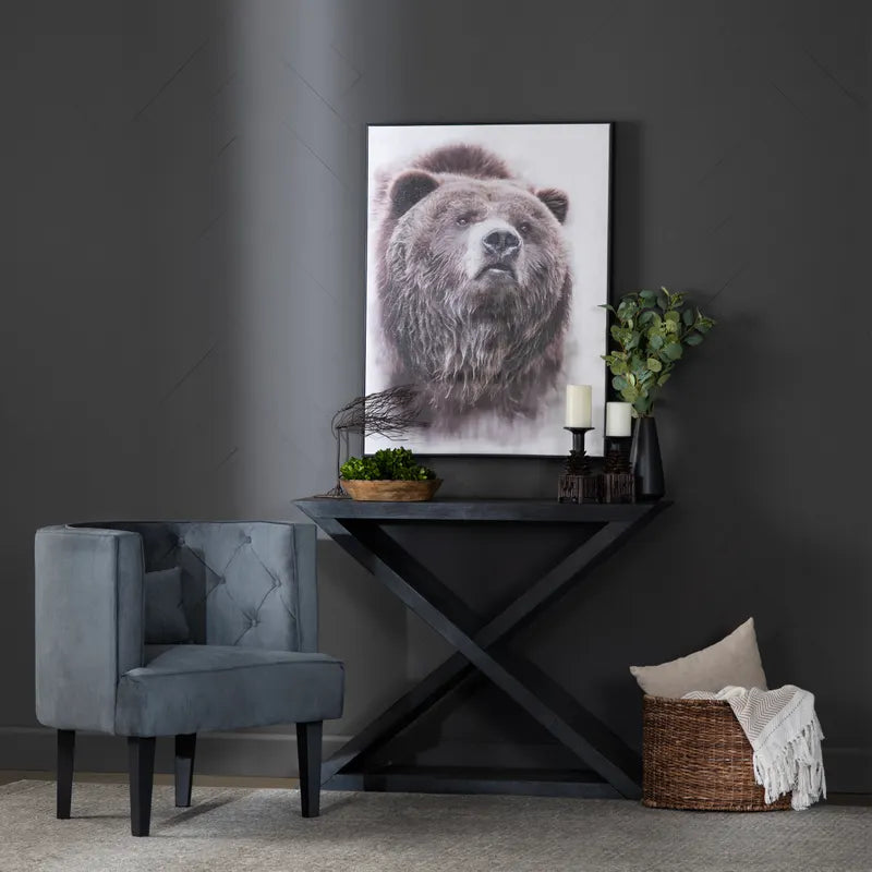 Intersect console table
