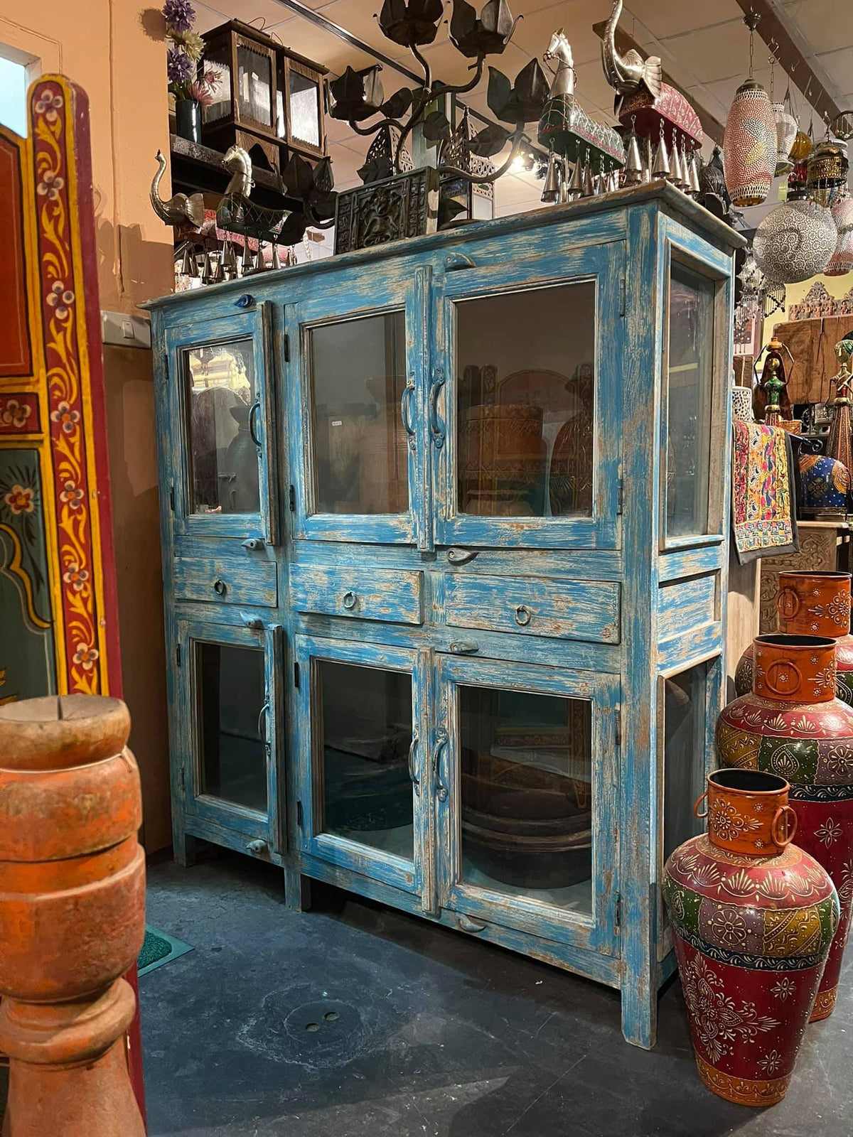 Large glass Door sideboard
