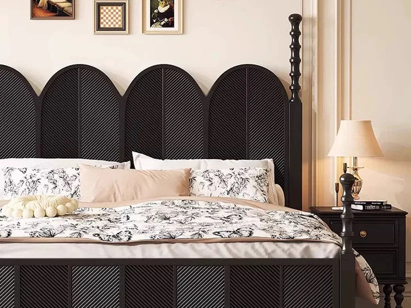 Olympus black bed