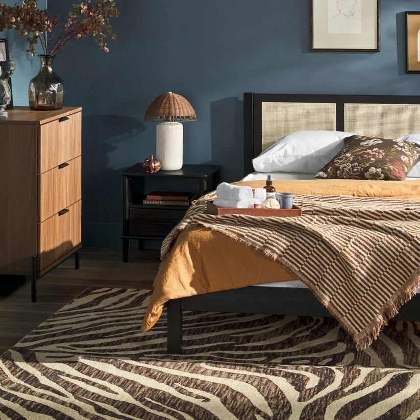 Origami Rattan Bed