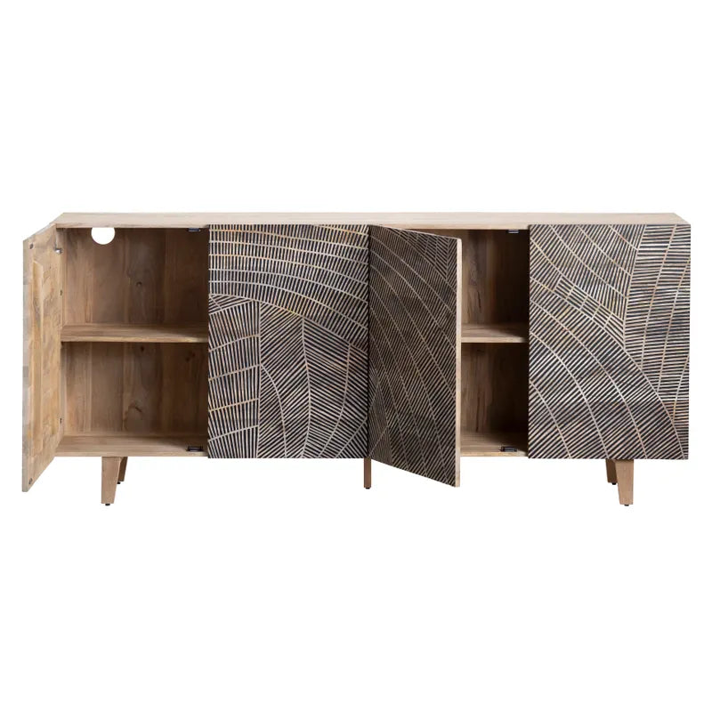  Pureline four door sideboards