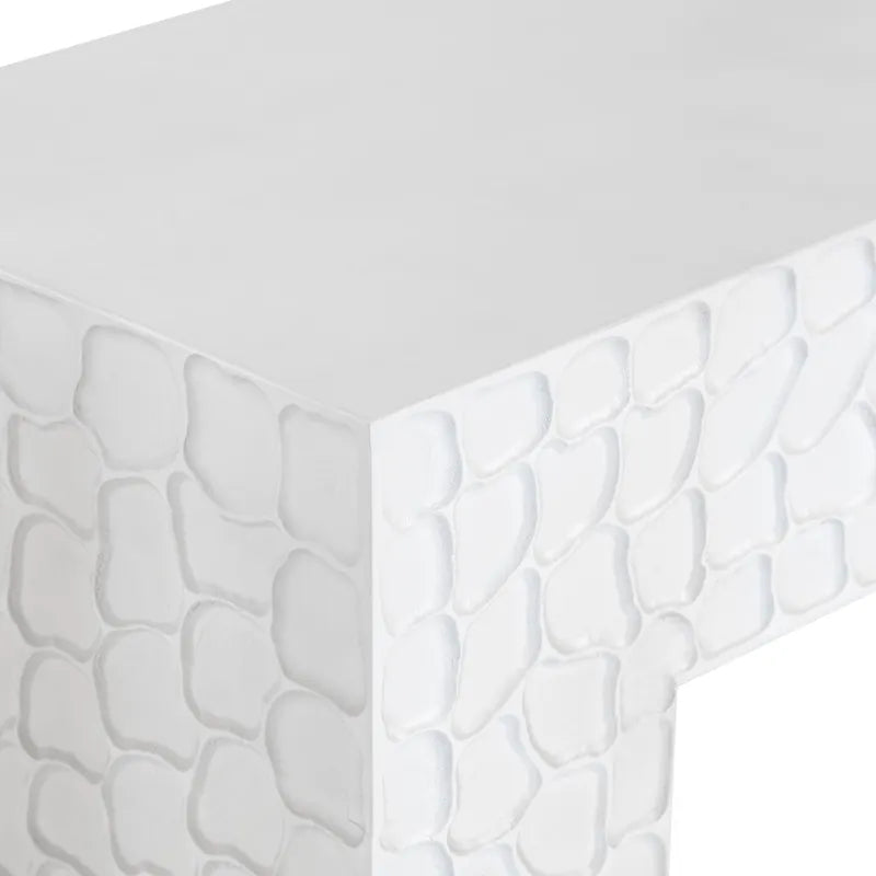 Rectangular hallway console table 