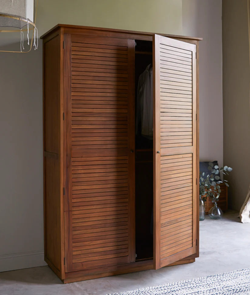 Sheesham wood Trinity wardrobe 