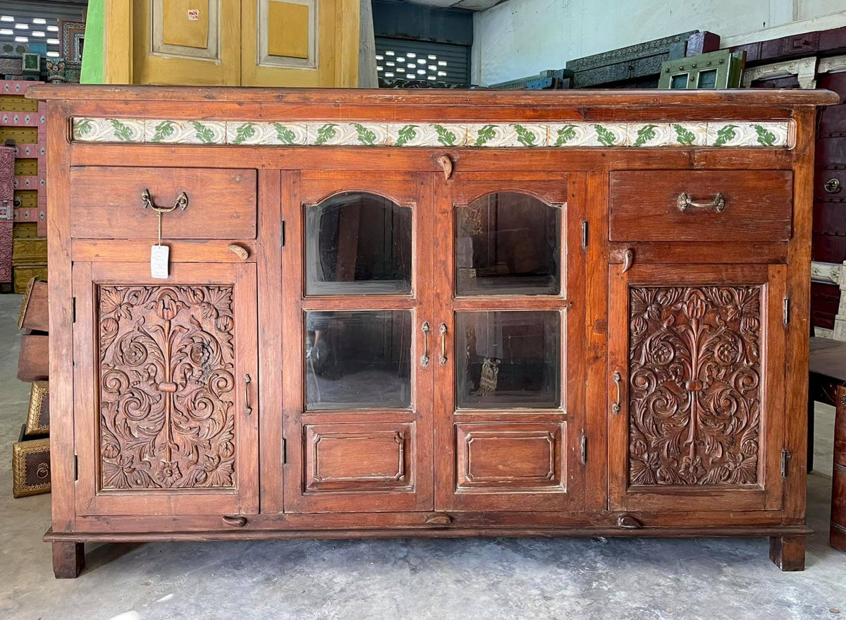 Tile Inlay Cabinet