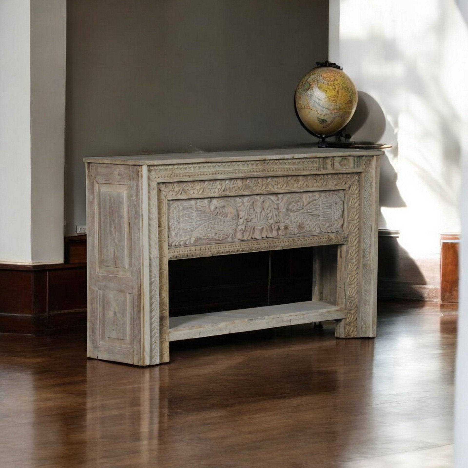 White Console Table