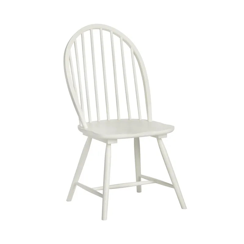 White calson dining chair