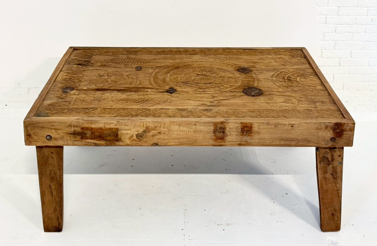 Wooden Top Coffee Table