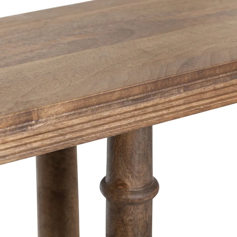 amberstone console table
