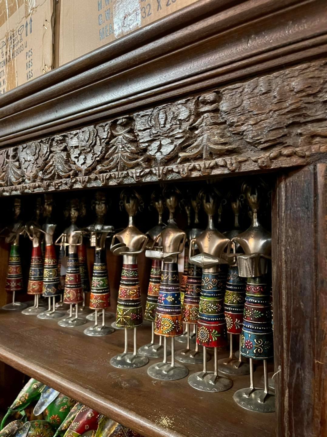 antique bookshelf