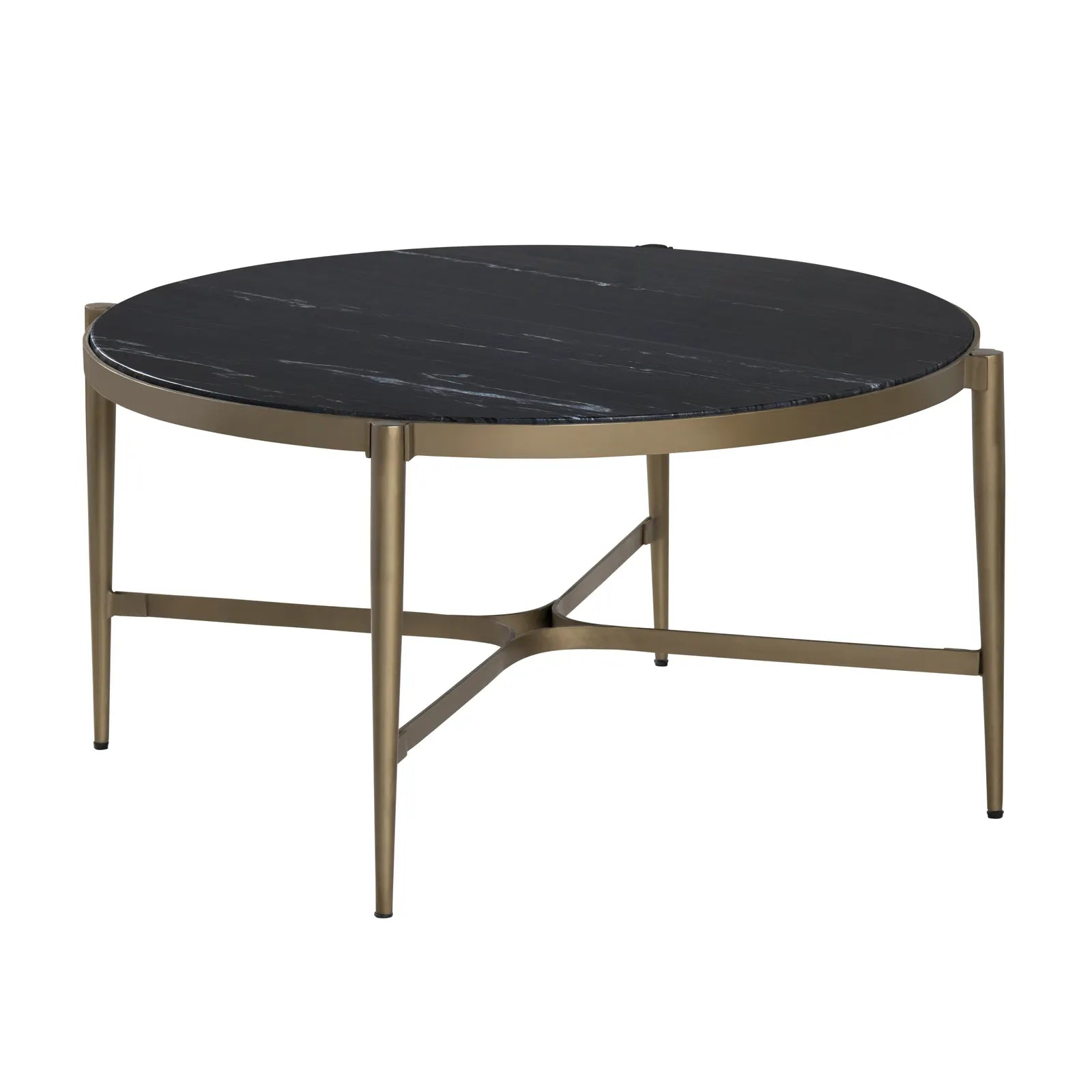  antique gold black marble