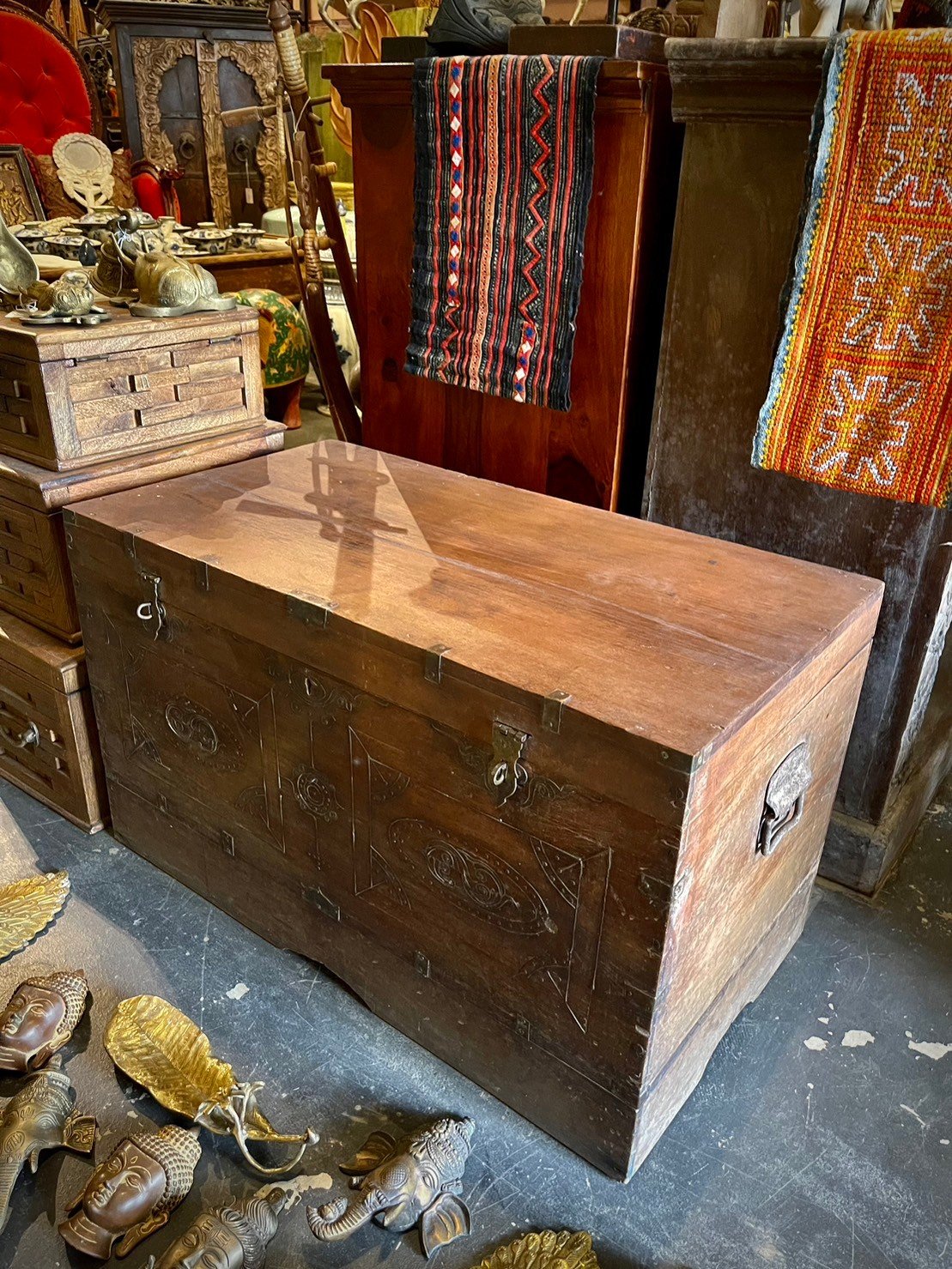 antique storage trunk