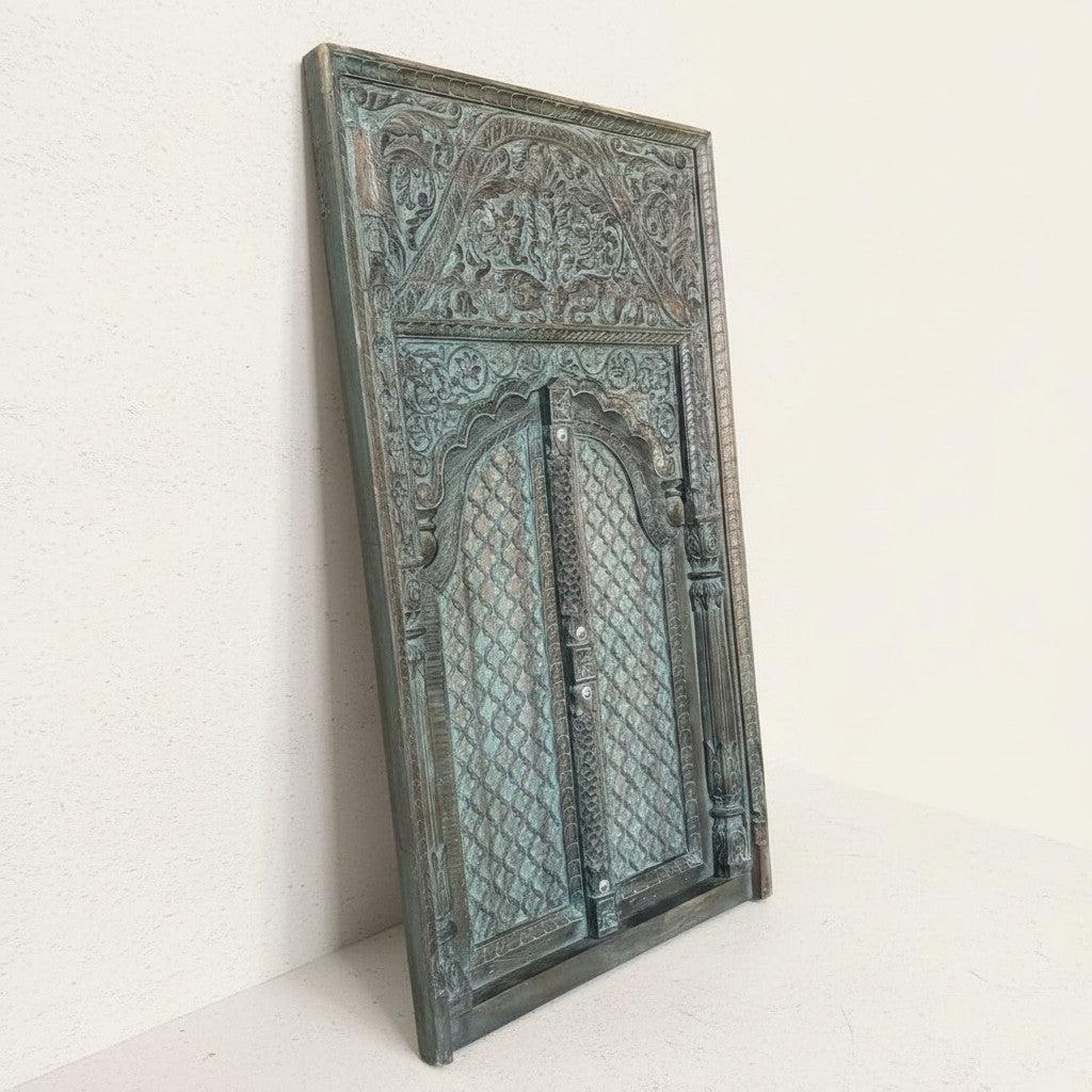 artisan handcarved door