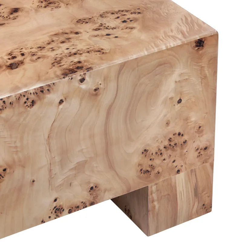 artisanal wood centerpiece