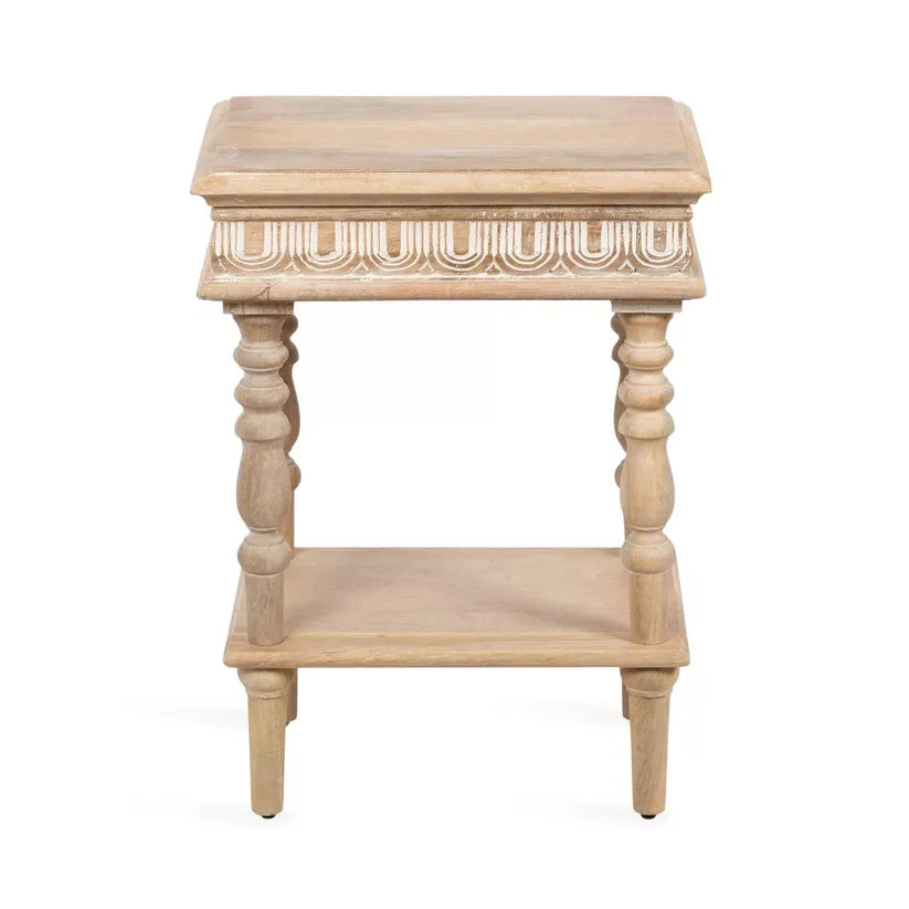 artisanal wood table
