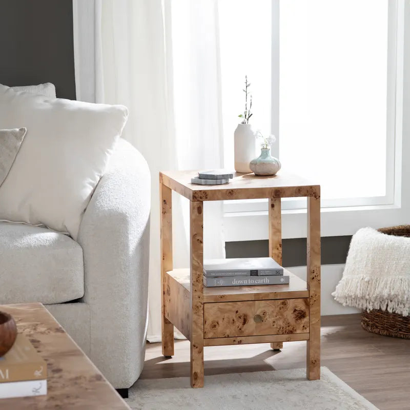 asher 1-drawer side table