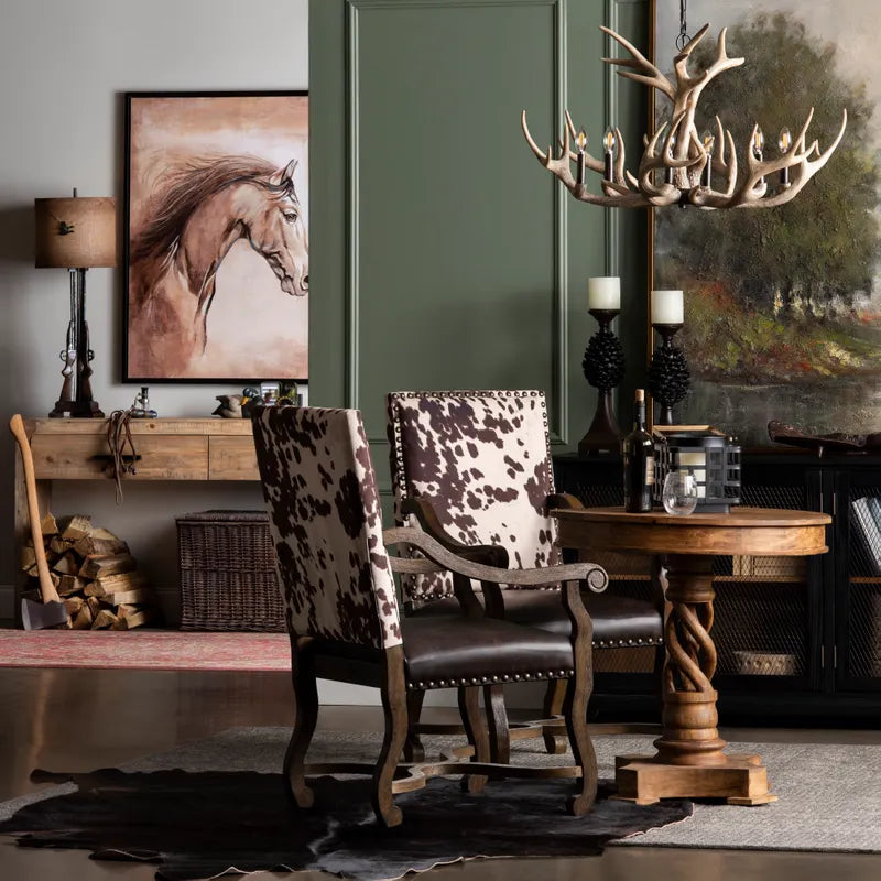 basquiat accent chair