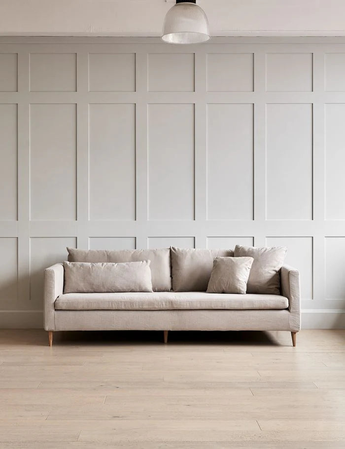 beige modern family sofa