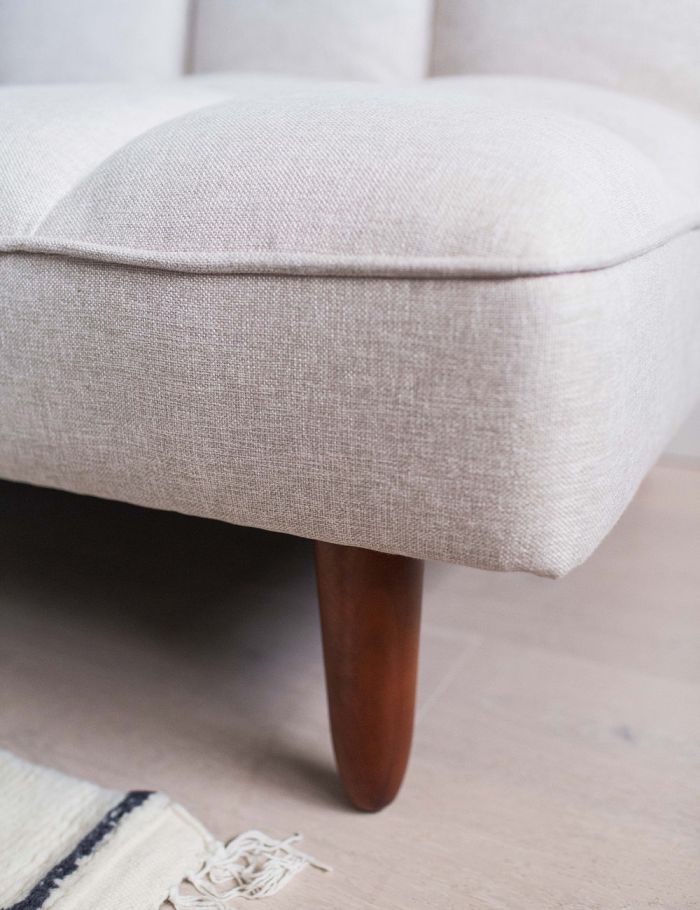 beige sofa bed folds out