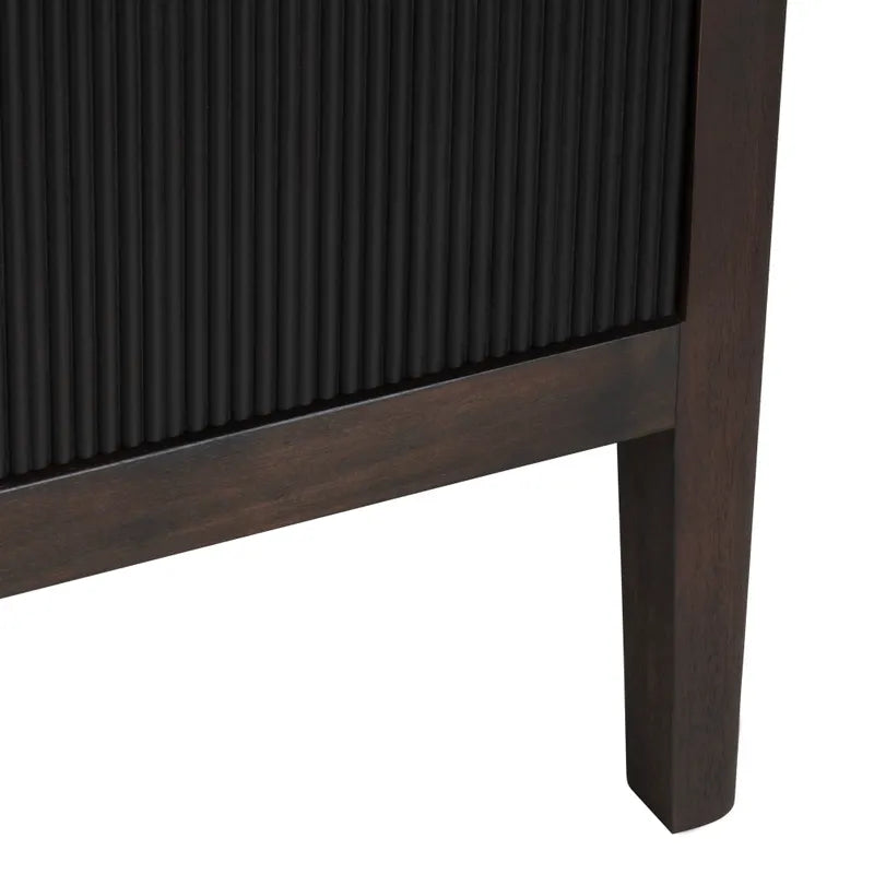 black finish sideboard