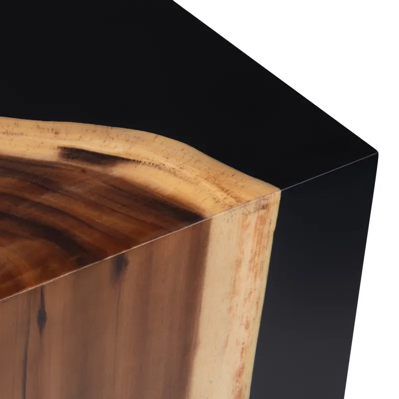  black resin end table