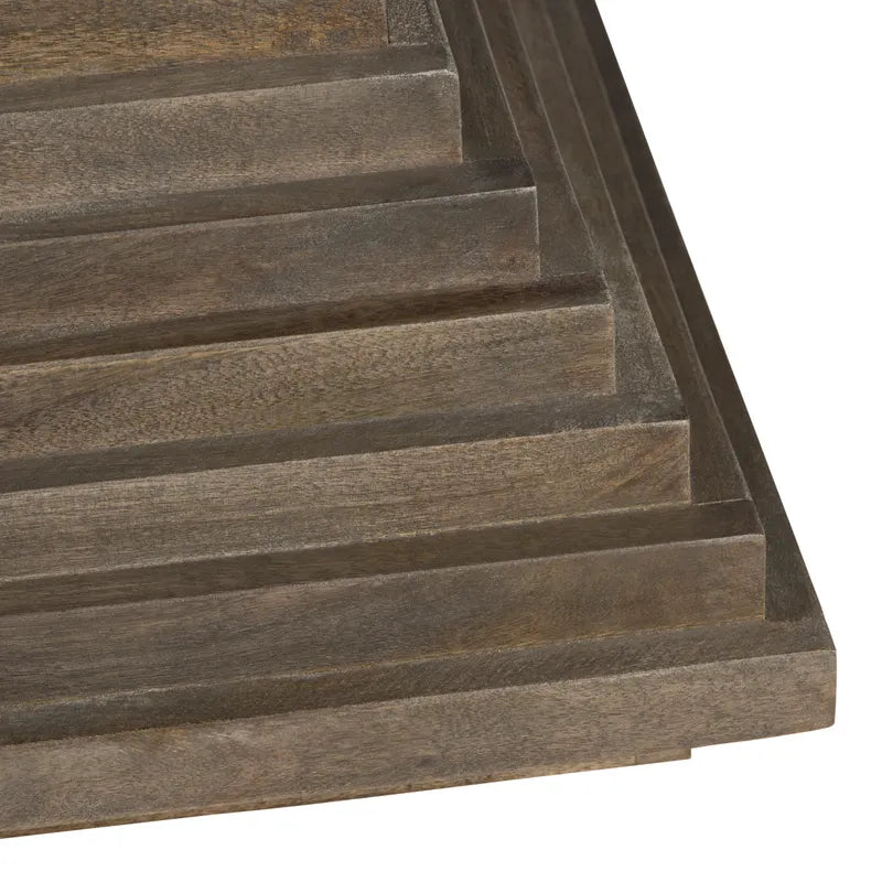 blocky modern coffee table