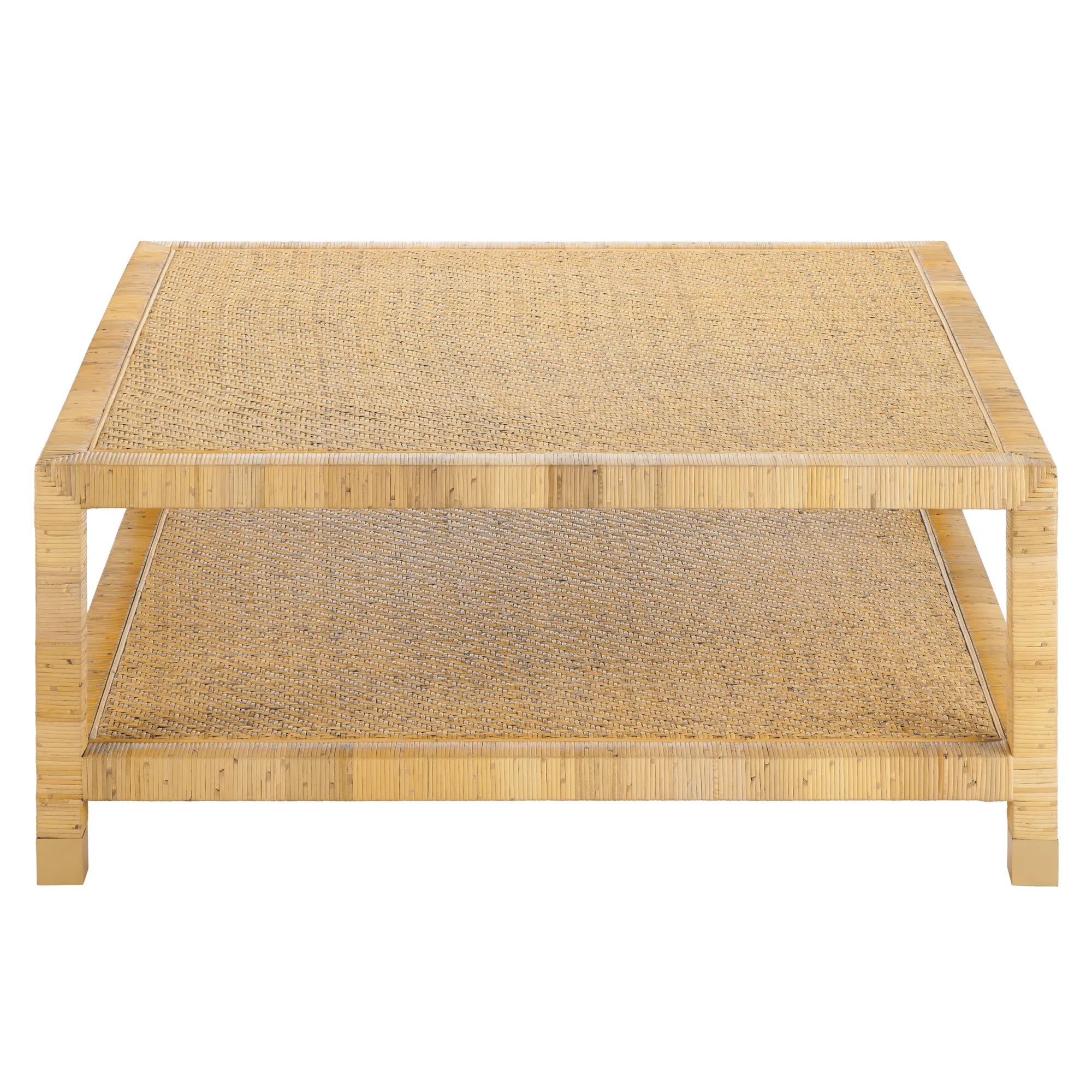  cane center table