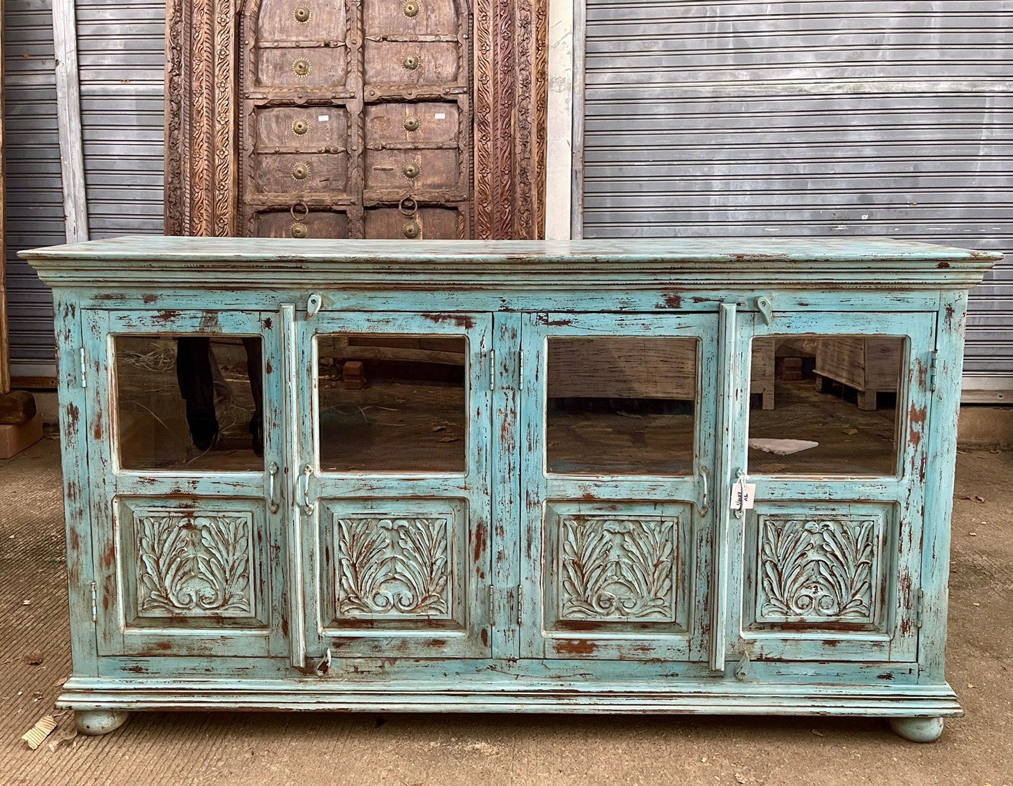 carved design sideboard