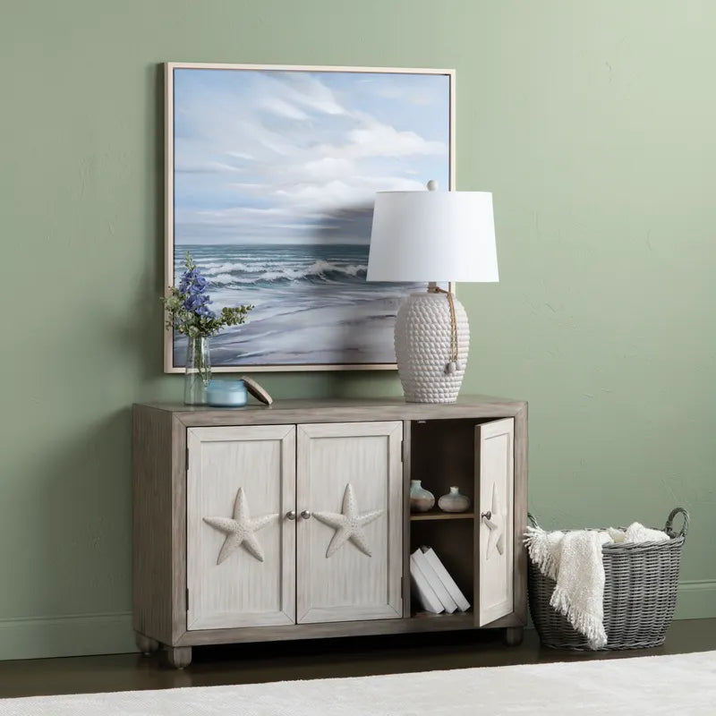 carved star sideboard