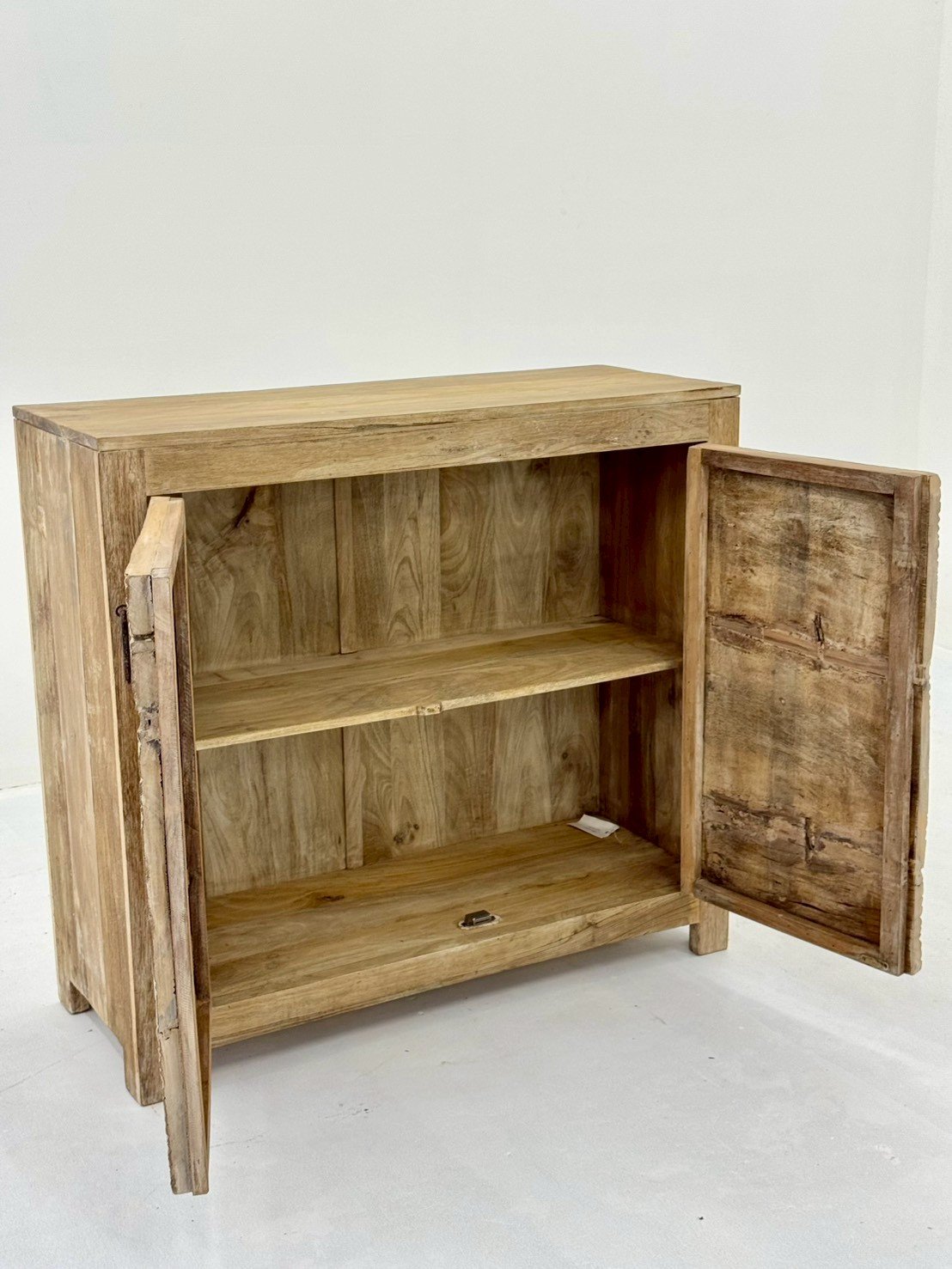 carved wooden cabinet