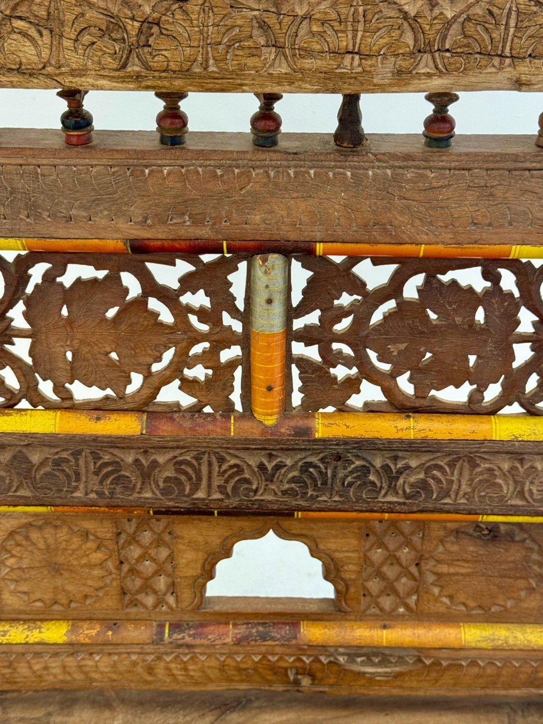  carved wooden chair