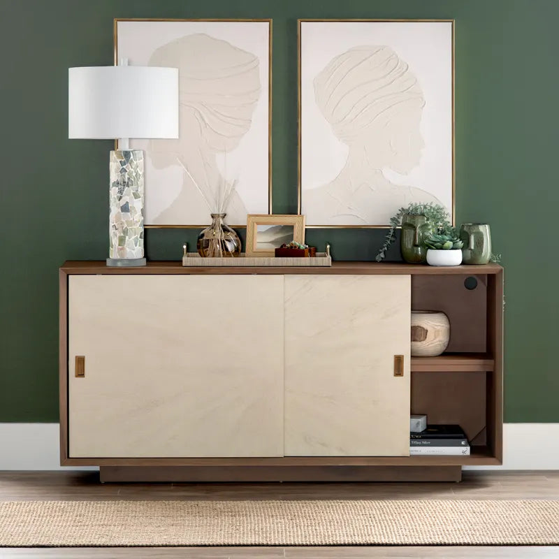 caspian two door sideboard