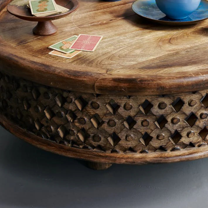 coffee table solid mango wood