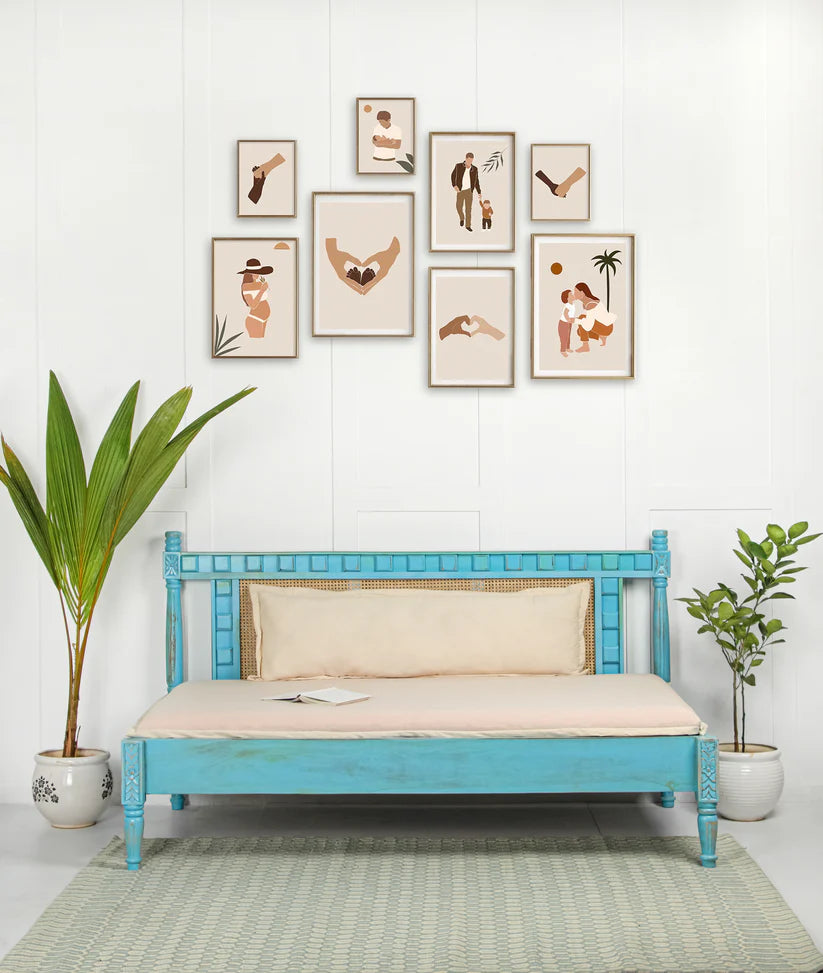 convertible sheesham day bed